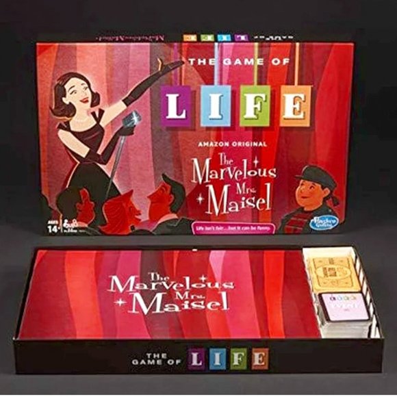 Mrs. Maisel Other - The Marvelous Mrs. Maisel The Game Of Life Board Game